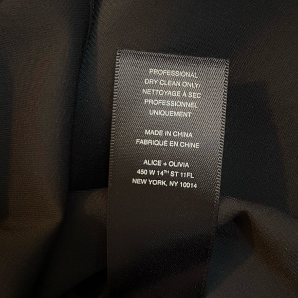 Alice + Olivia Frances Mini Flared Dress - Picture 10 of 12